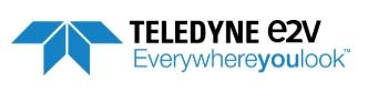 Teledyne E2V logo.