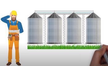 Level Sensors and Monitoring Silo Inventory IoT Network Devices